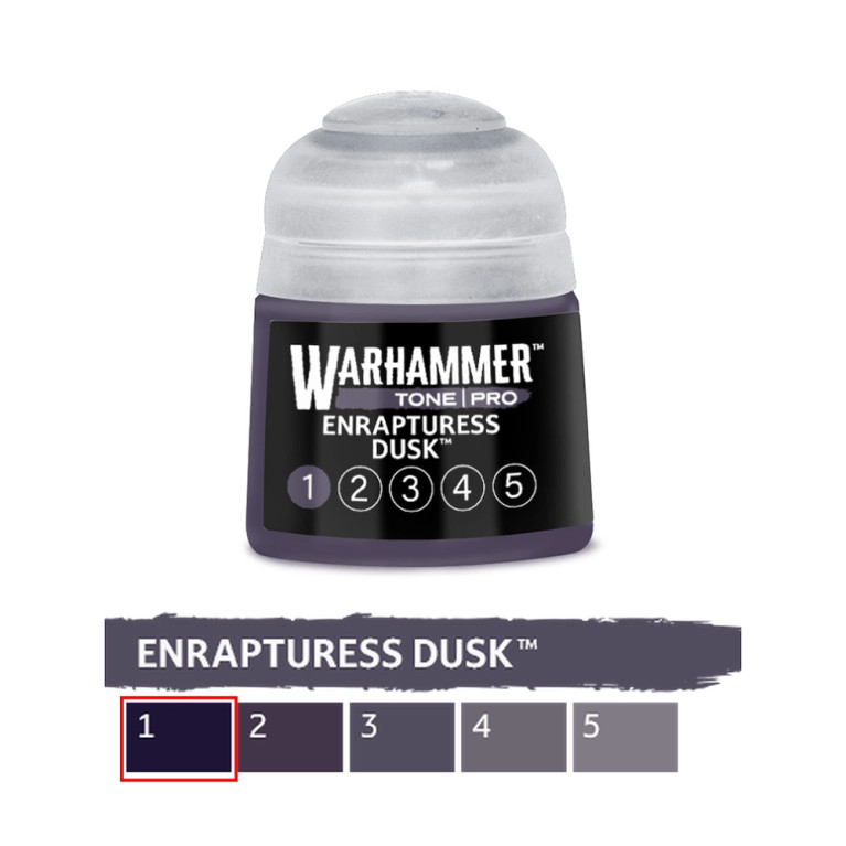 Enrapturess Dusk 1 - 12ml Tone Pro - WARHAMMER 99189961396 20-381