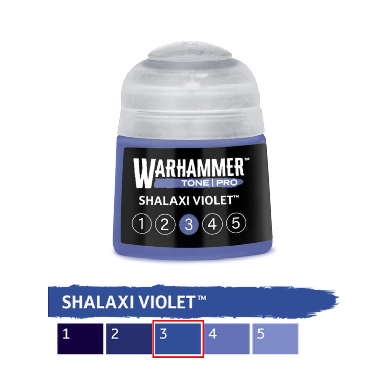Shalaxi Violet 3 - 12ml Tone Pro - WARHAMMER 99189961393 20-373