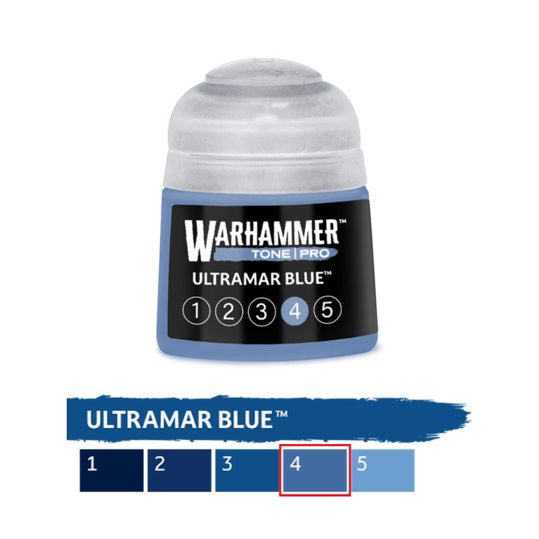 Ultramar Blue 4 - 12ml Tone Pro - WARHAMMER 99189961389 20-364