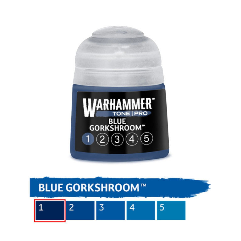 Blue Gorkshroom 1 - 12ml Tone Pro - WARHAMMER 99189961381 20-351