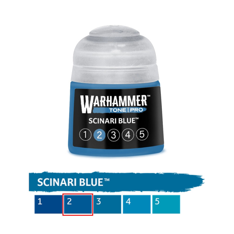 Scinari Blue 2 - 12ml Tone Pro - WARHAMMER 99189961377 20-342