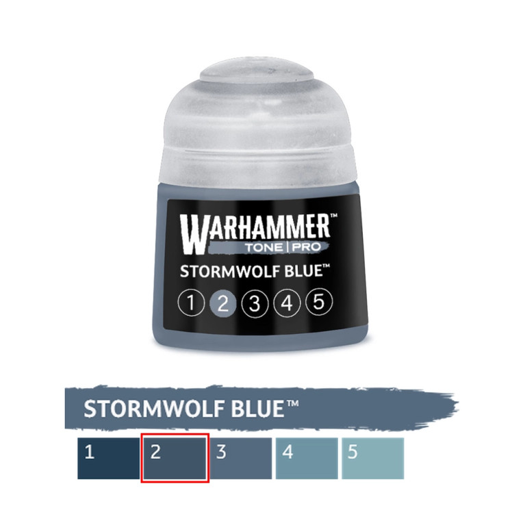 Stormwolf Blue 2 - 12ml Tone Pro - WARHAMMER 99189961372 20-332