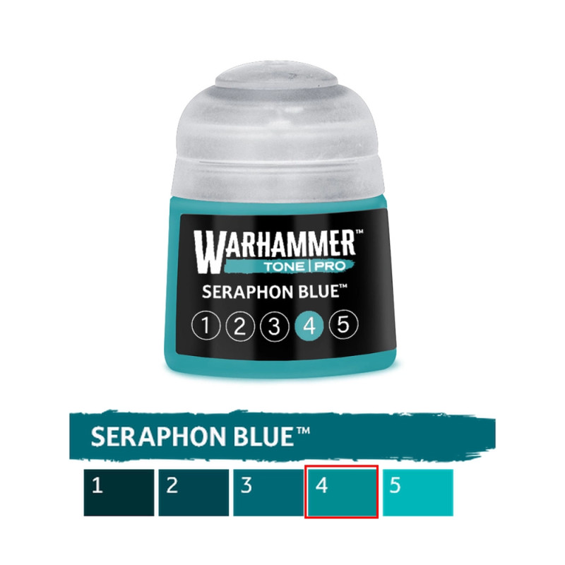 Seraphon Blue 4 - 12ml Tone Pro - WARHAMMER 99189961359 20-304