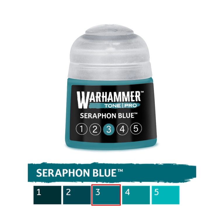 Seraphon Blue 3 - 12ml Tone Pro - WARHAMMER 99189961358 20-303
