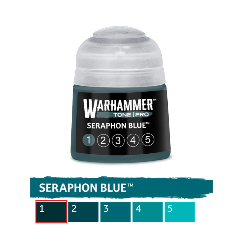 Seraphon Blue 1 - 12ml Tone Pro - WARHAMMER 99189961356 20-301