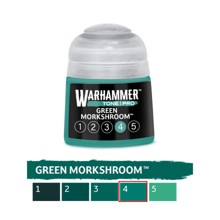 Green Morkshroom 4 - 12ml Tone Pro - WARHAMMER 99189961349 20-284