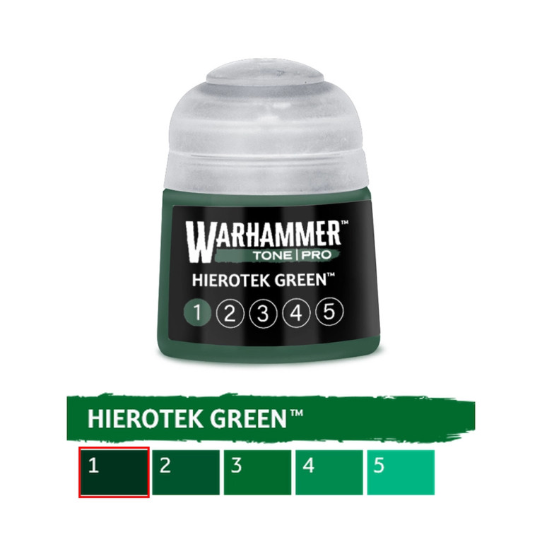 Hierotek Green 1 - 12ml Tone Pro - WARHAMMER 99189961341 20-271