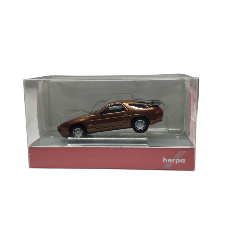 Porsche 928 S4, brun métallisé, 1896 - HERPA 033589-002 - HO 1/87