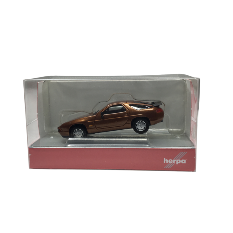 Porsche 928 S4, brun métallisé, 1896 - HERPA 033589-002 - HO 1/87