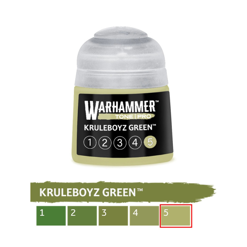Kruleboyz Green 5 - 12ml Tone Pro - WARHAMMER 99189961320 20-225