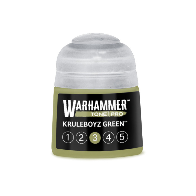 Kruleboyz Green 3 - 12ml Tone Pro - WARHAMMER 99189961318 20-223