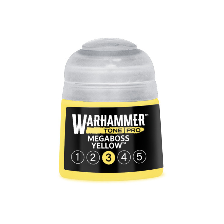 Megaboss Yellow 3 - 12ml Tone Pro - WARHAMMER 99189961308 20-203