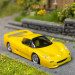 Ferrari F50 Spider, capot ouvrant, jaune, 1995 - HERPA 025485-003 - HO 1/87
