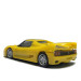 Ferrari F50 Spider, capot ouvrant, jaune, 1995 - HERPA 025485-003 - HO 1/87