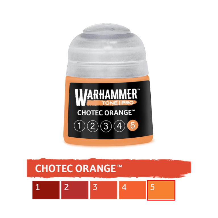 Chotec Orange 5 - 12ml Tone Pro - WARHAMMER 99189961295 20-175