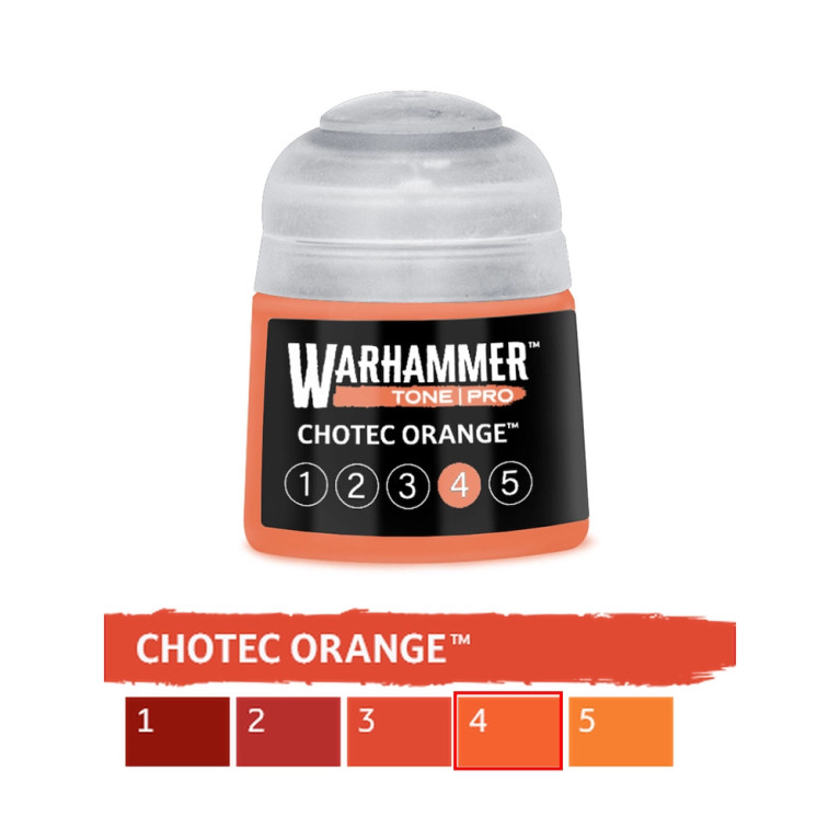 Chotec Orange 4 - 12ml Tone Pro - WARHAMMER 99189961294 20-174