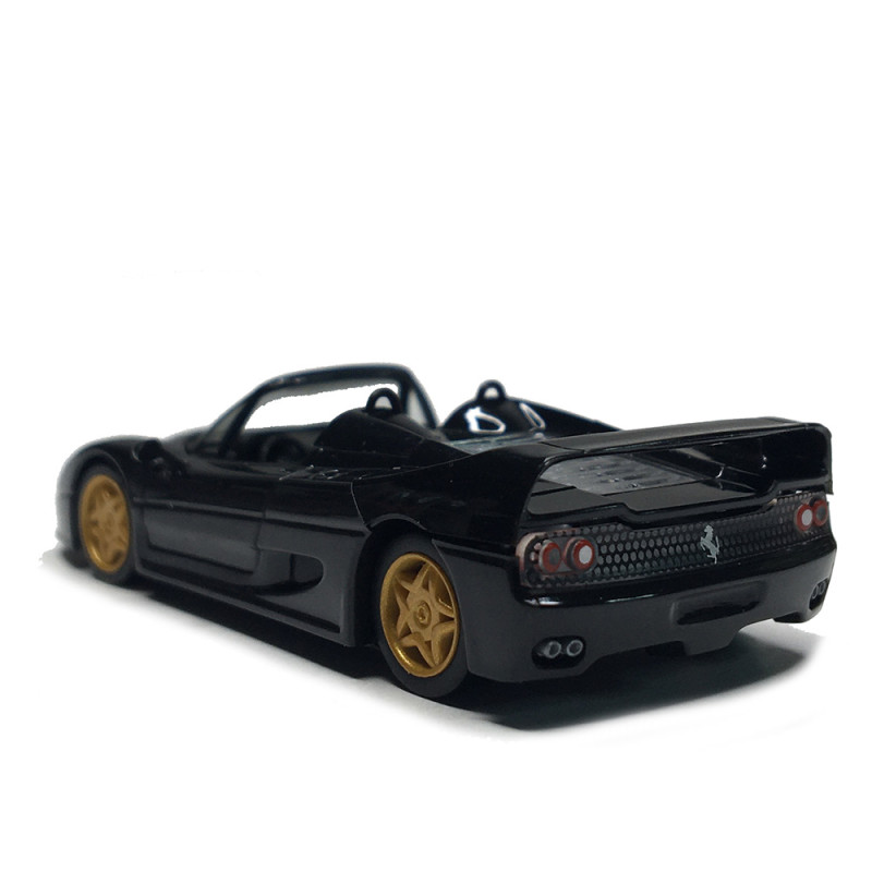 Ferrari F50 Spider, capot ouvrant, noir, 1995 - HERPA 025492-003 - HO 1/87