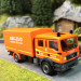 MAN TGM, véhicule polyvalent GW Dekon P2, train ABC district de Munich - HERPA 099080 - HO 1/87