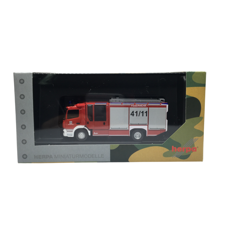 Mercedes-Benz Atego '13, camion de pompiers - HERPA 747449 - HO 1/87