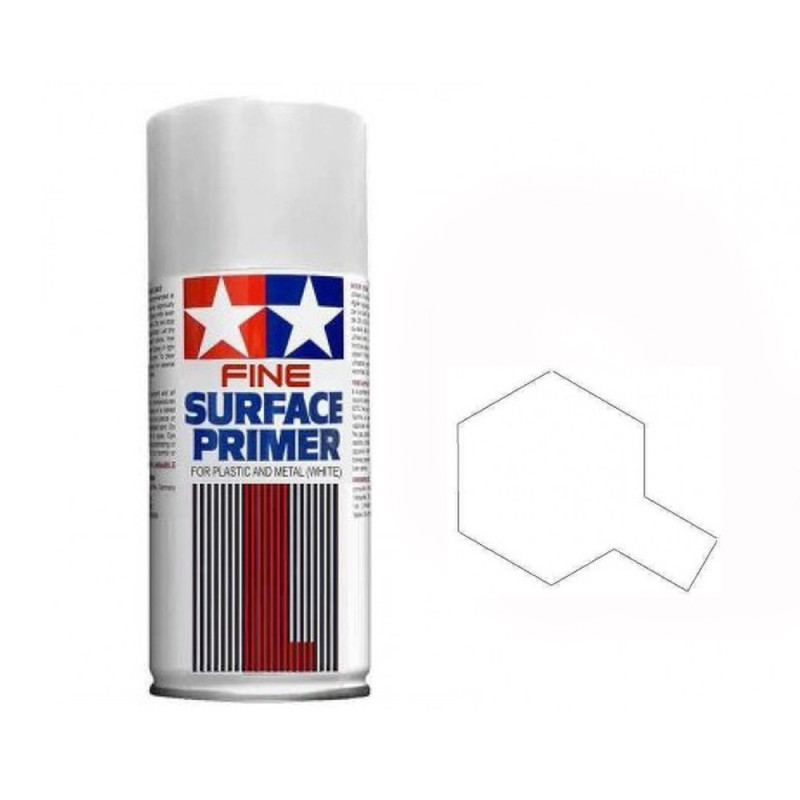 Apprêt blanc Spray de 180ml-TAMIYA 87044