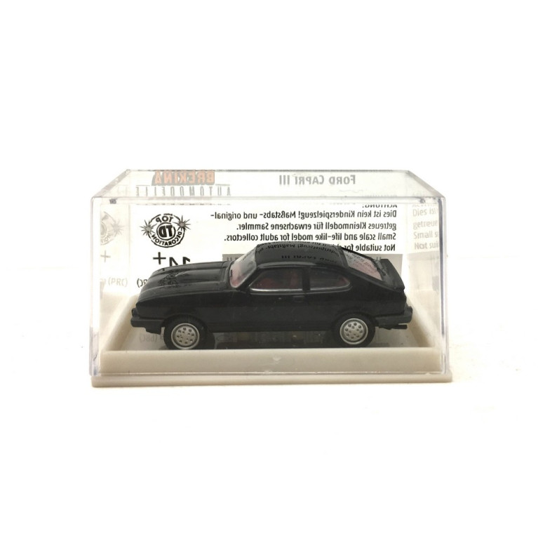 Ford Capri III Noire-HO 1/87-BREKINA 19550