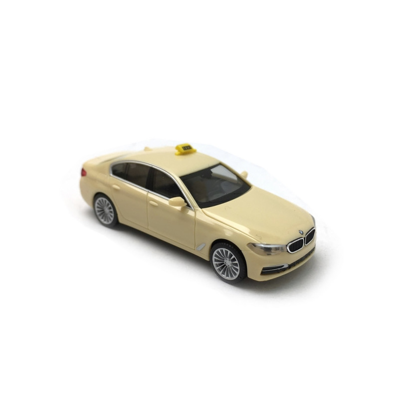 BMW Série 5 Taxi Beige-HO 1/87-HERPA 95259