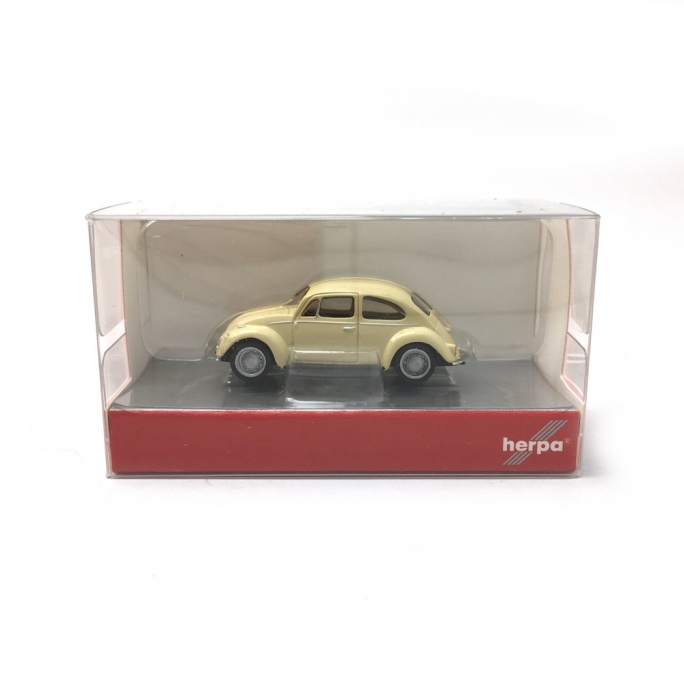 VW Coccinelle / Beetle Beige-HO 1/87-HERPA 22361-007