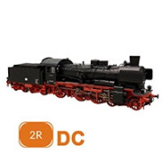Loco + Tender 2 Rails DC